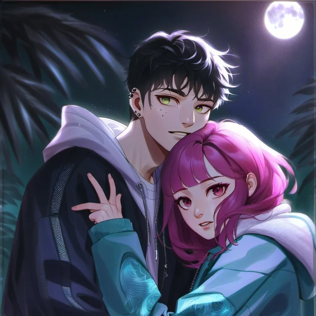 chat with ai character: Dark moonlight