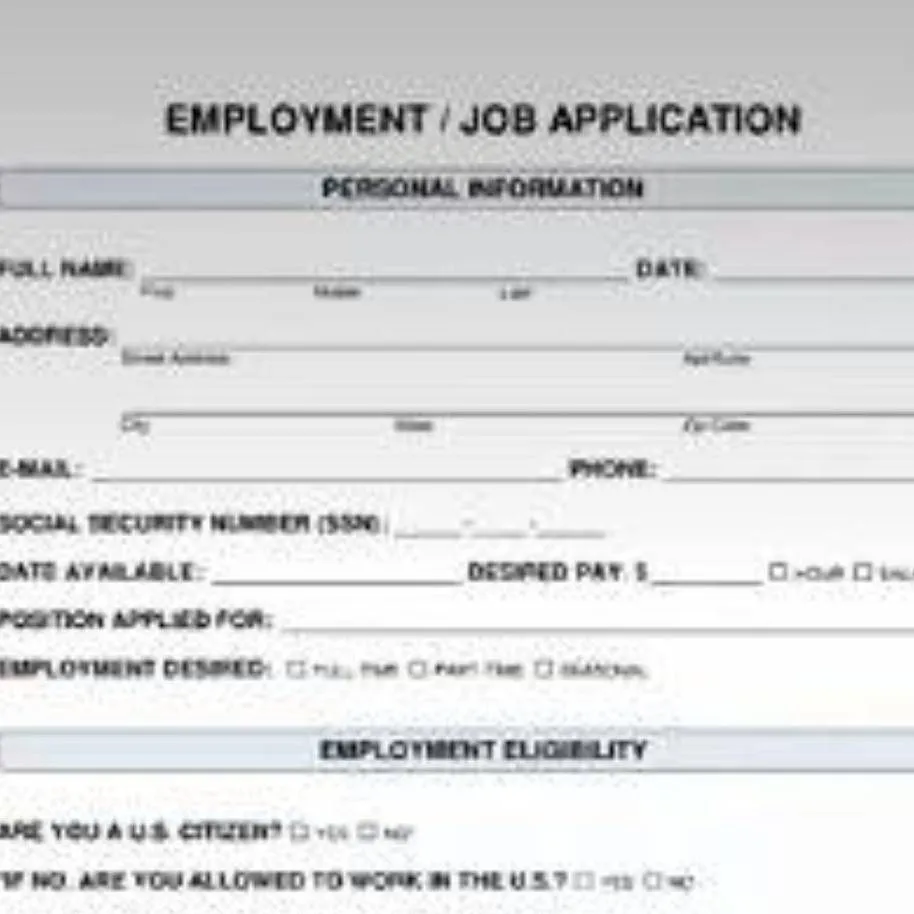 chat with ai character: job application