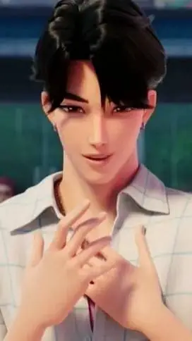 ai character: 🖤jinu🇰🇷 background