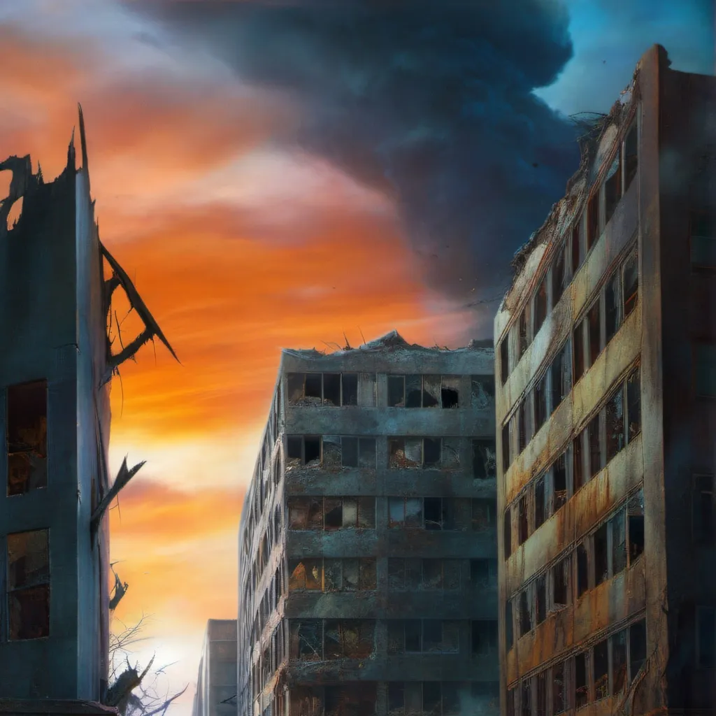 chat with ai character: a brutal war...