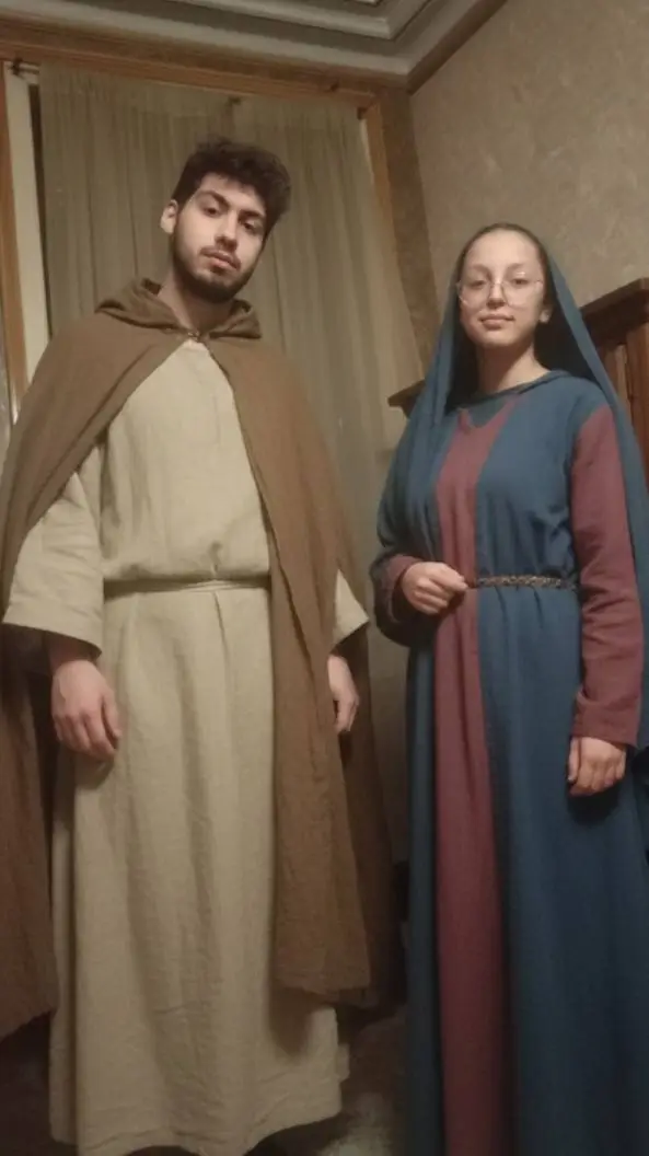 ai character: Chaïma allahia  background