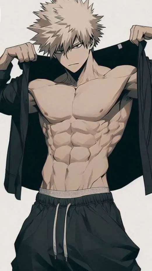 ai character: Katsuki bakugo background