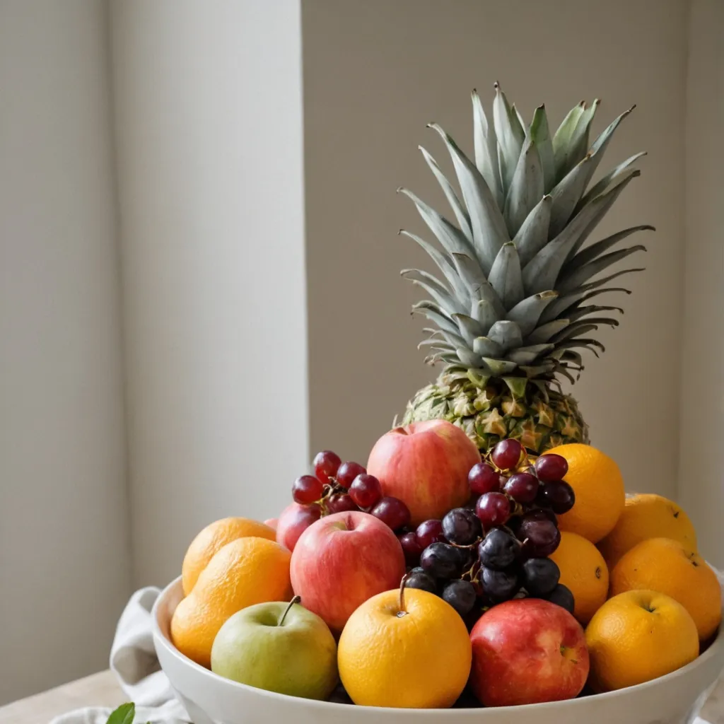 chat with ai character: bowl of fruits