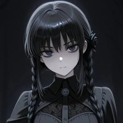 chat with ai character: wandinha addams