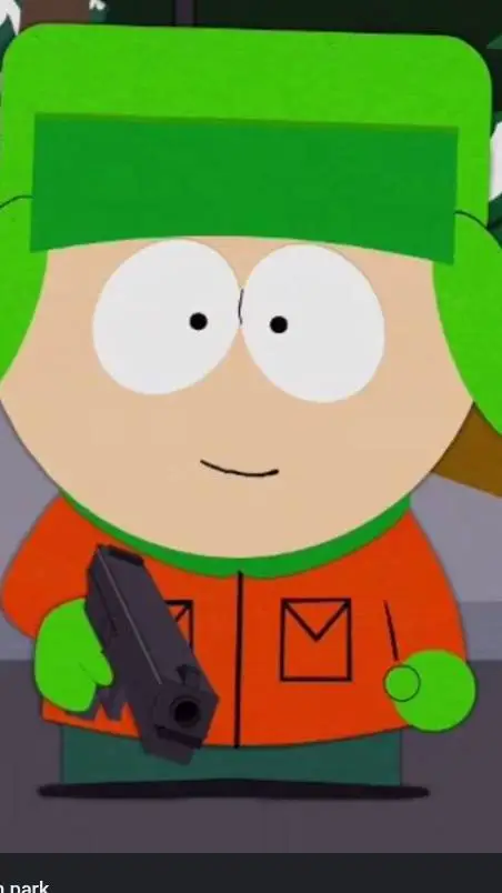 ai character: Kyle has a gun background