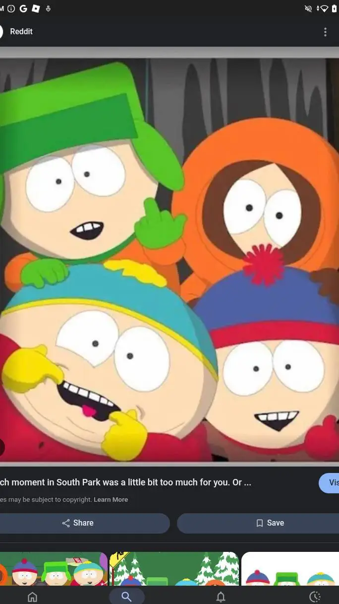 ai character: southpark boys background