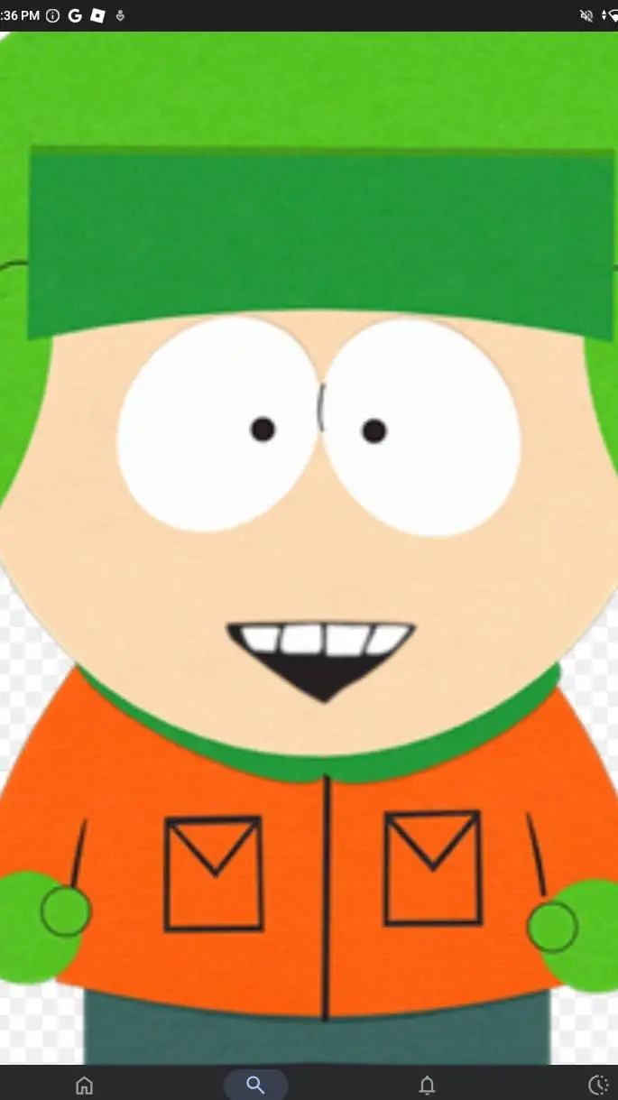 ai character: kyle south park background