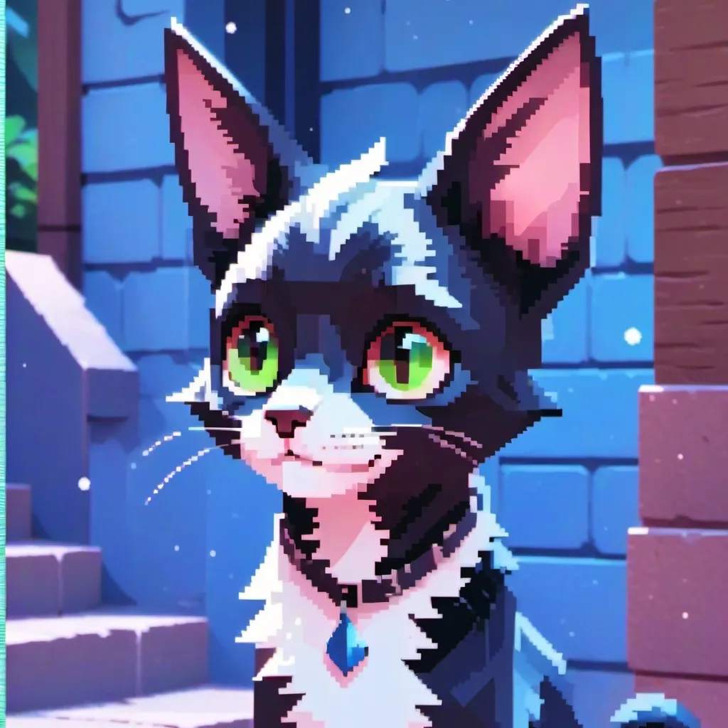 chat with ai character: gato preto