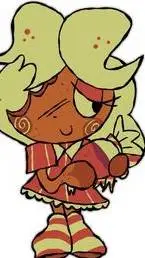 ai character: ginger  background