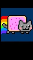 ai character: nyancat background