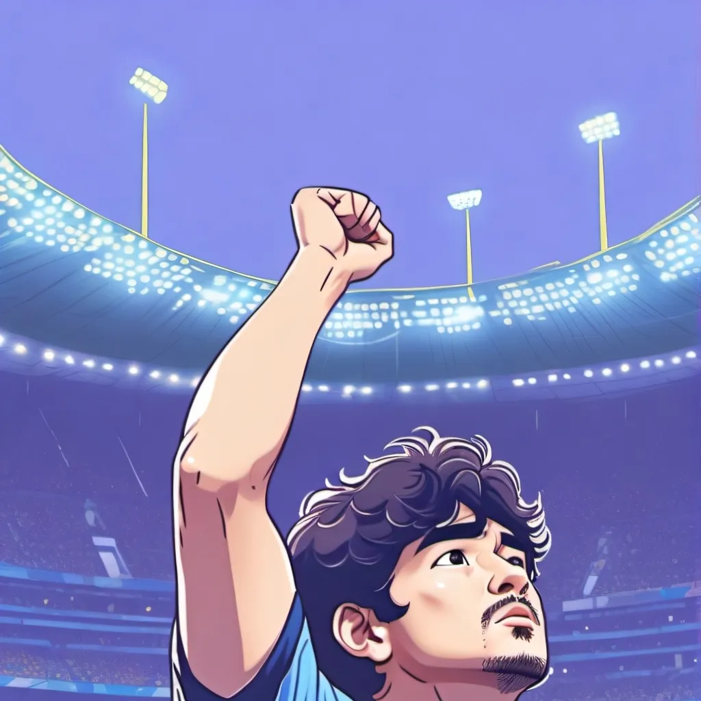 chat with ai character: Maradona 