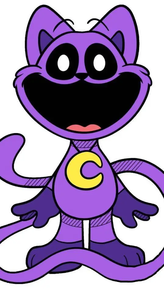 ai character: Catnap 🟣 background