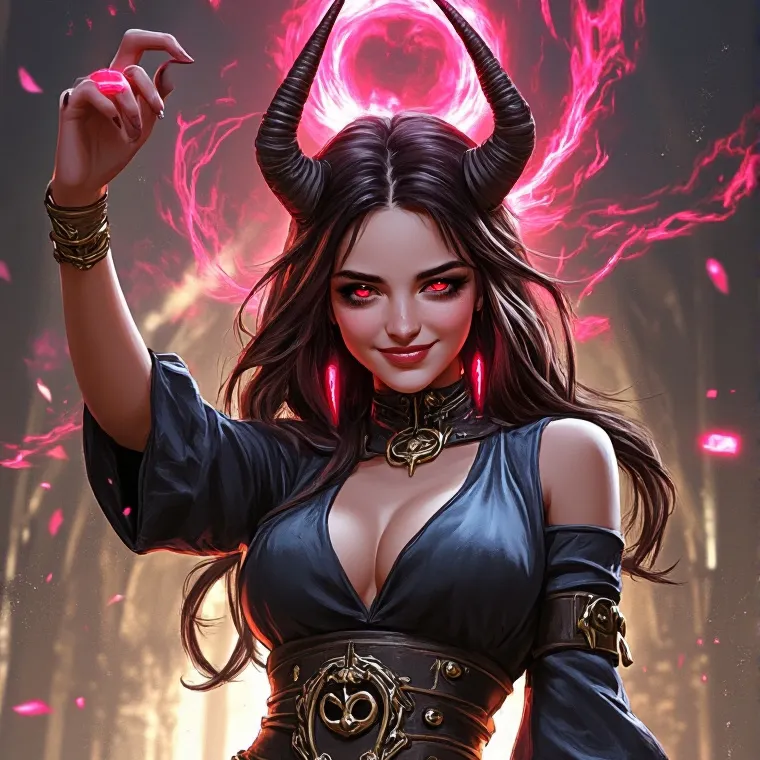 chat with ai character: Demon friend