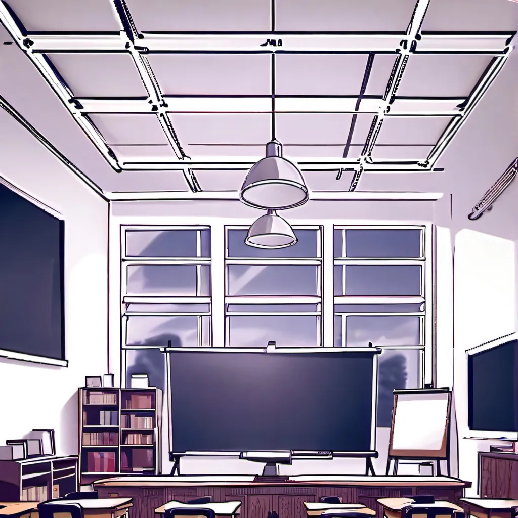 chat with ai character: Classroom