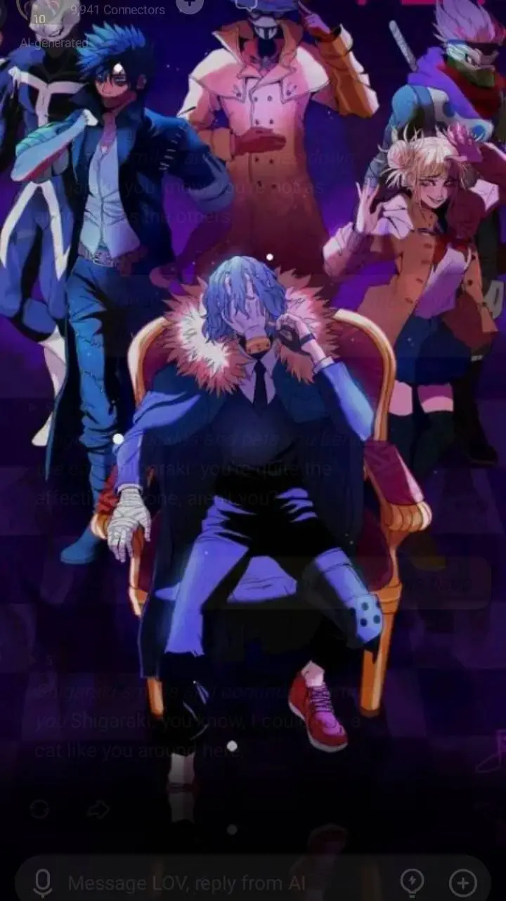 ai character: shigarski  background