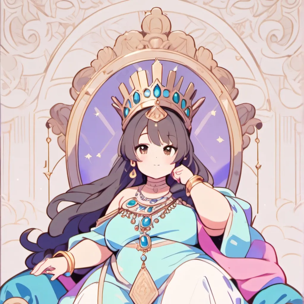 chat with ai character: fat queen: Lily 