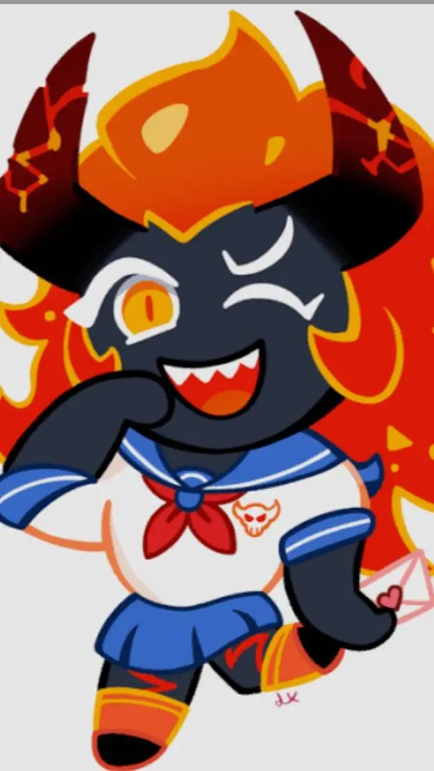 ai character: Schoolgirl Capsaic background
