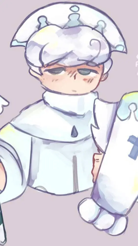 ai character: Milk Cookie background