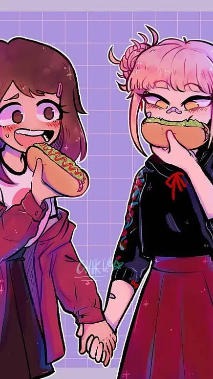 ai character: Toga x Ochako:> background