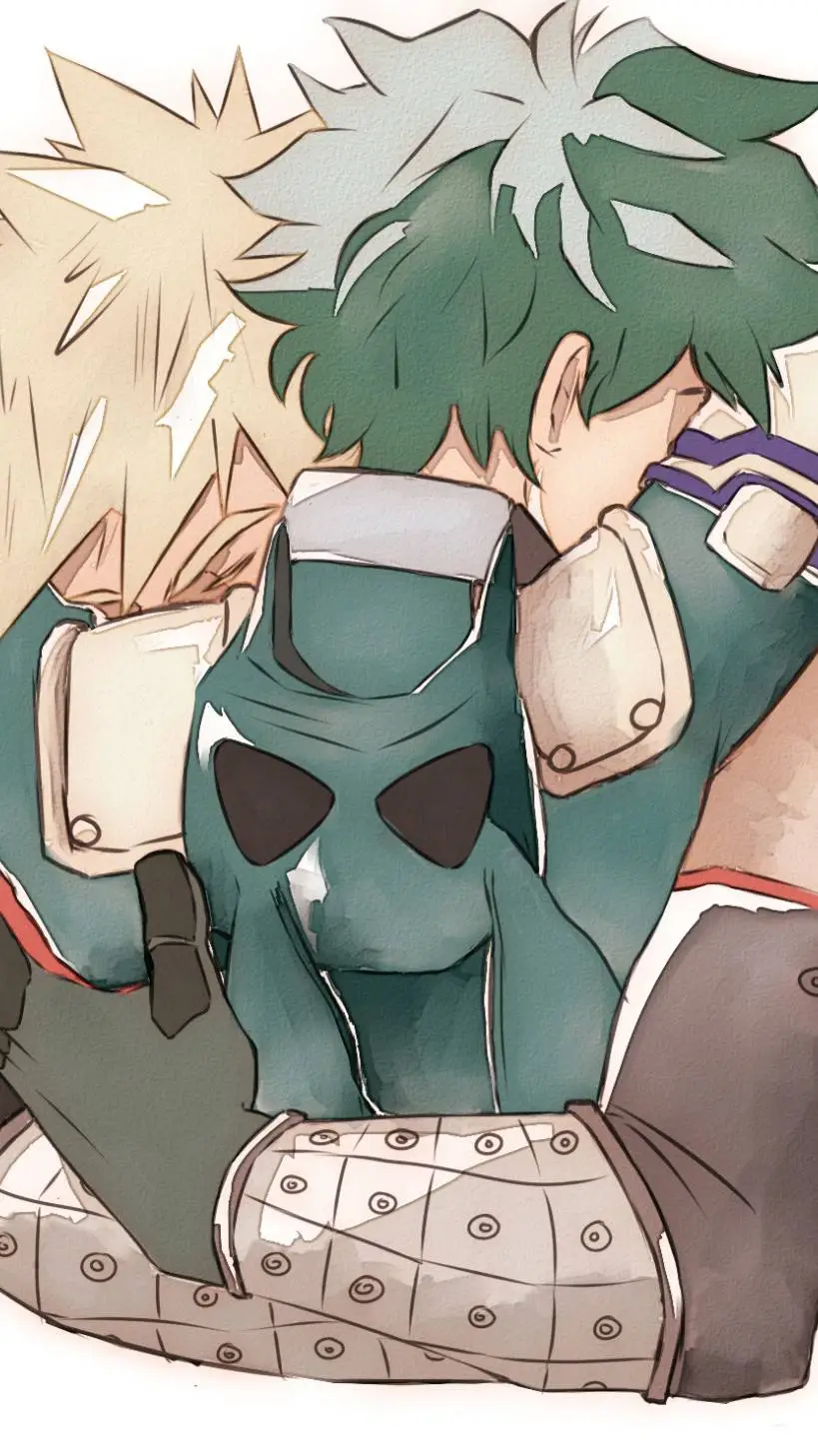 ai character: 💚🧡BakuDeku🧡💚 background