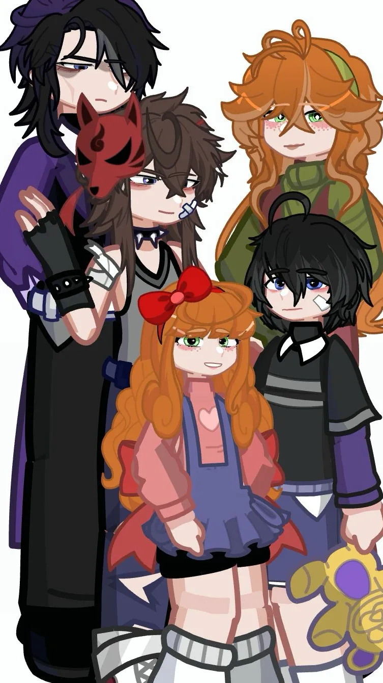 ai character: Afton family 2026 background