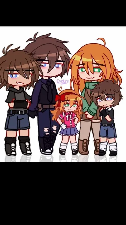 ai character: Afton Family 2026 background