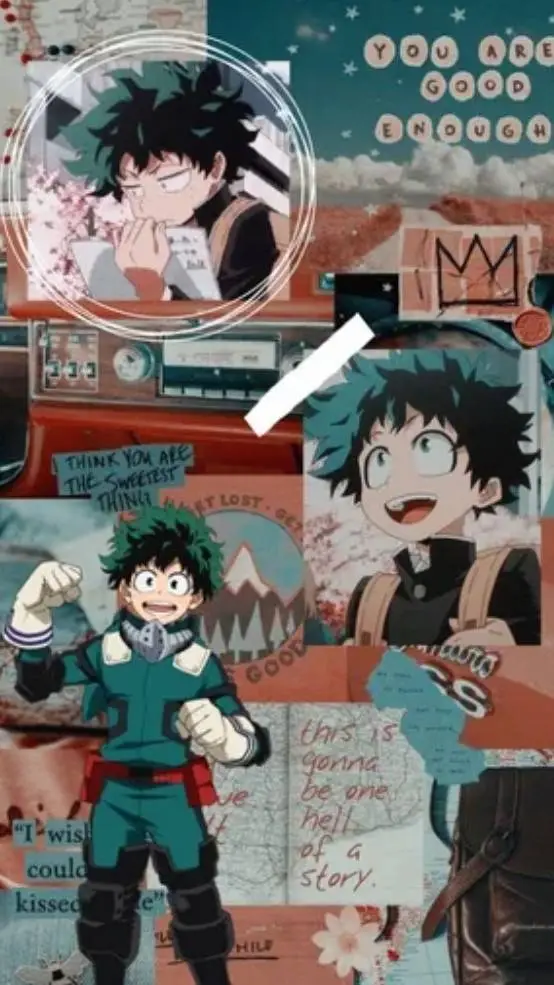 ai character: deku background