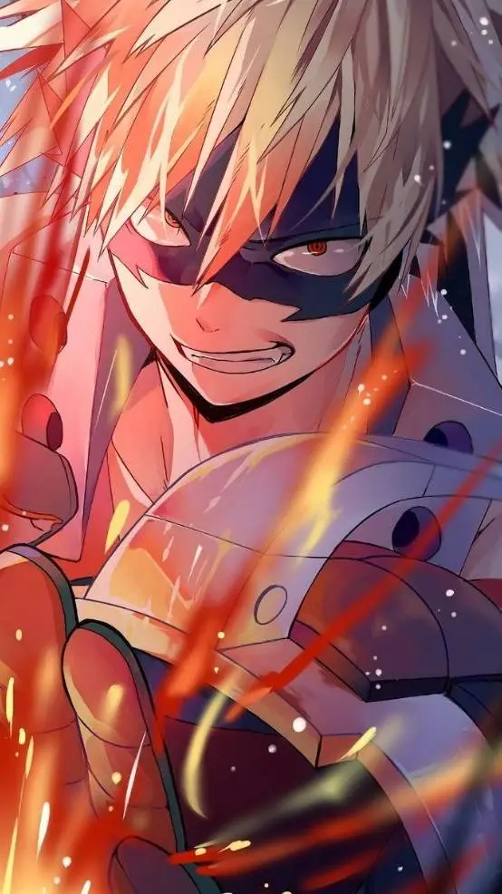 ai character: bakugo  background