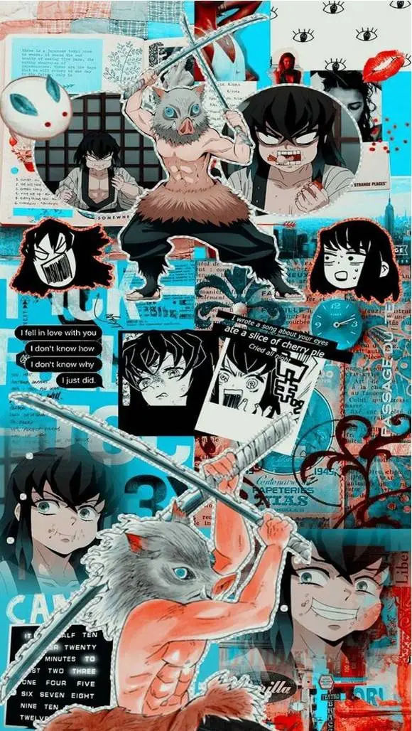 ai character: Inosuke Hashibira background