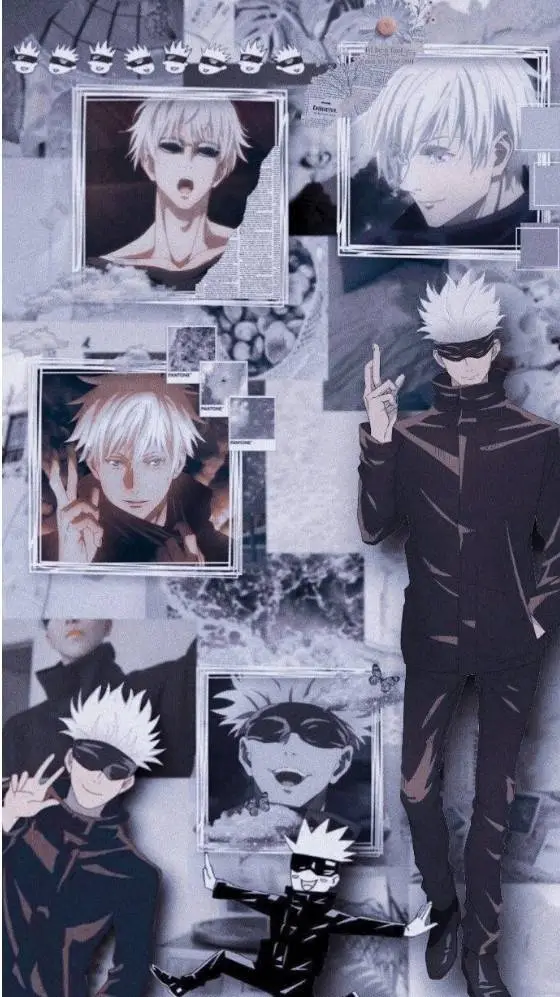 ai character: satarou gojo  background