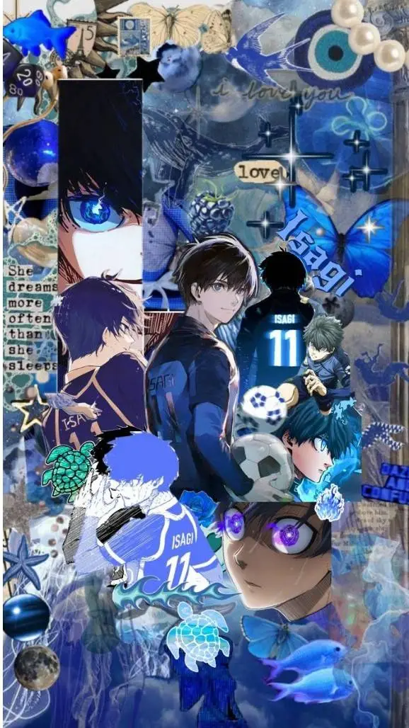ai character: Isagi Yoichi background