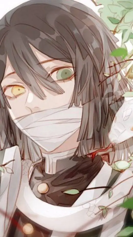 ai character: iguro obanai  background