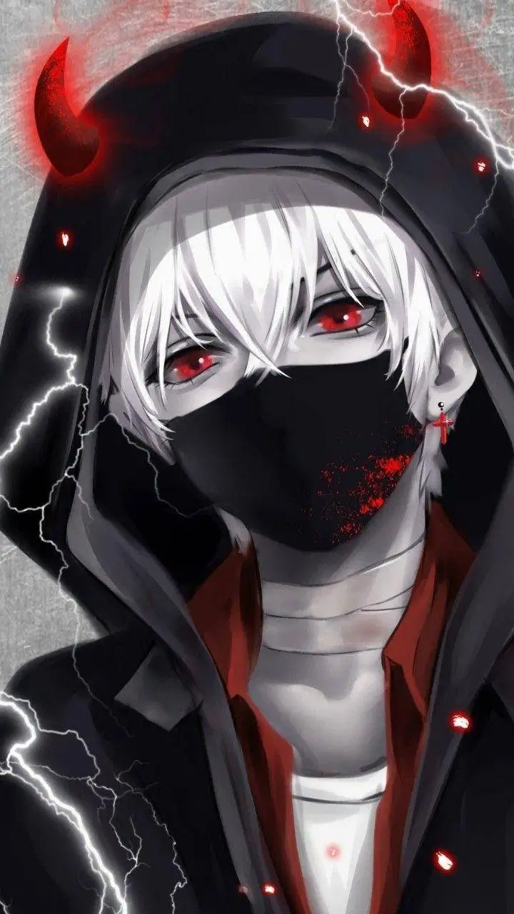 ai character: Ankoku. background