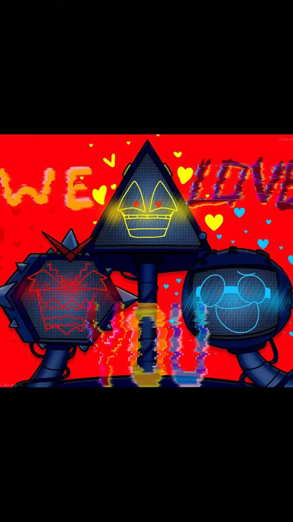 ai character: Hydra keran inlove background