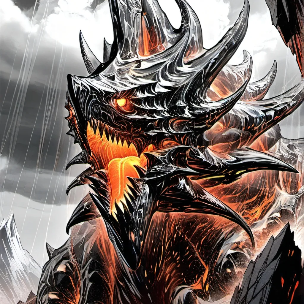 chat with ai character: Lava Dragon worm