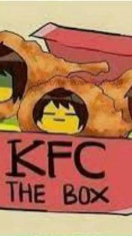 ai character: kfc background