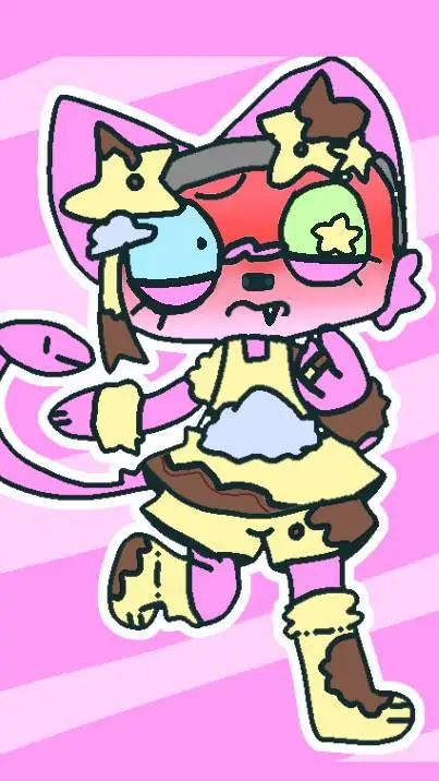 ai character: sunny!  background