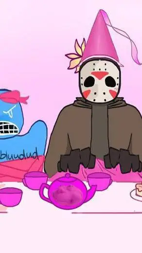 ai character: Forsaken Sleepover background