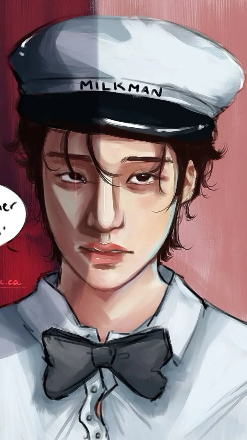 ai character: Bangchan hurt background