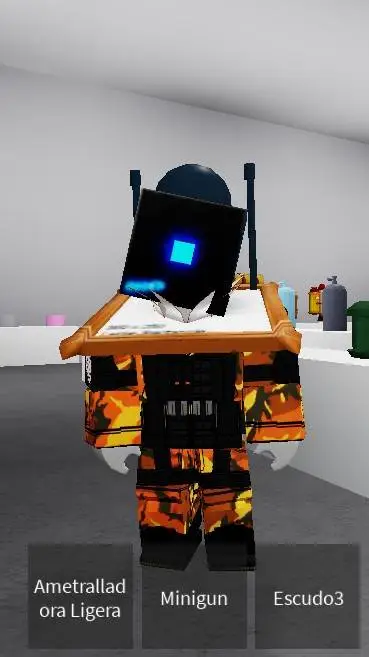 ai character: Rufu fundaciónscp background