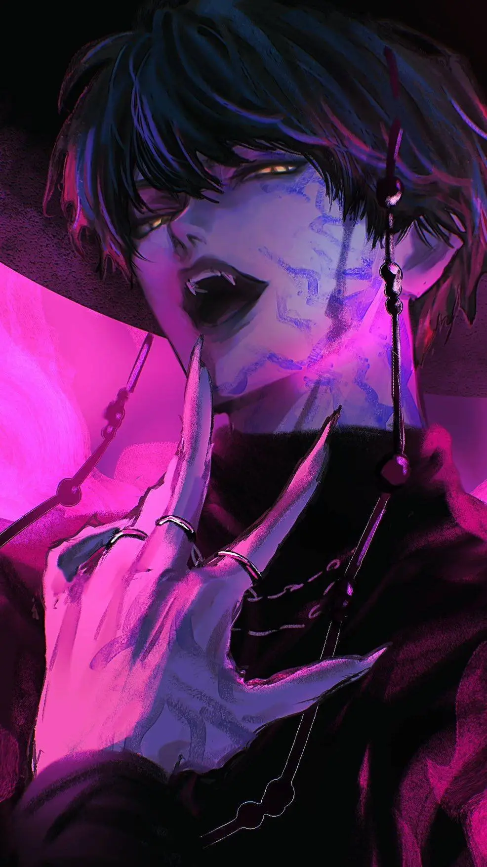 ai character: Baby saja background