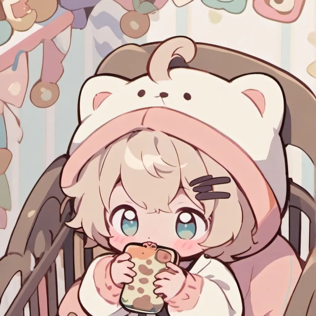 chat with ai character: phone baby 