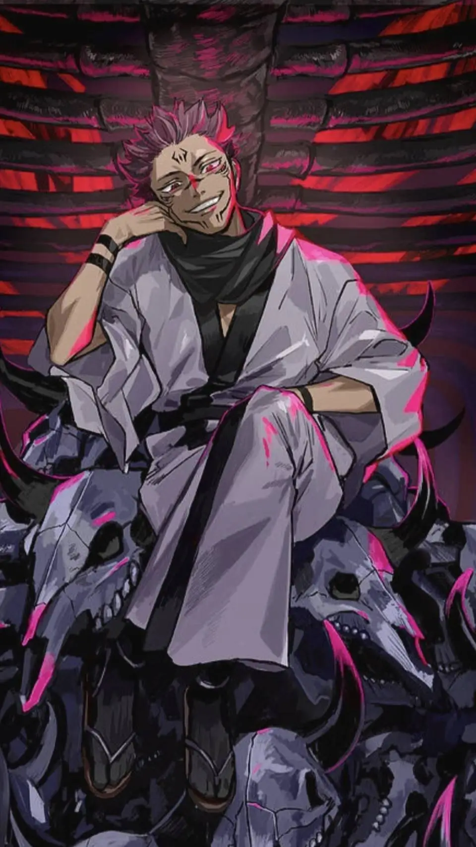 ai character: Sukuna background