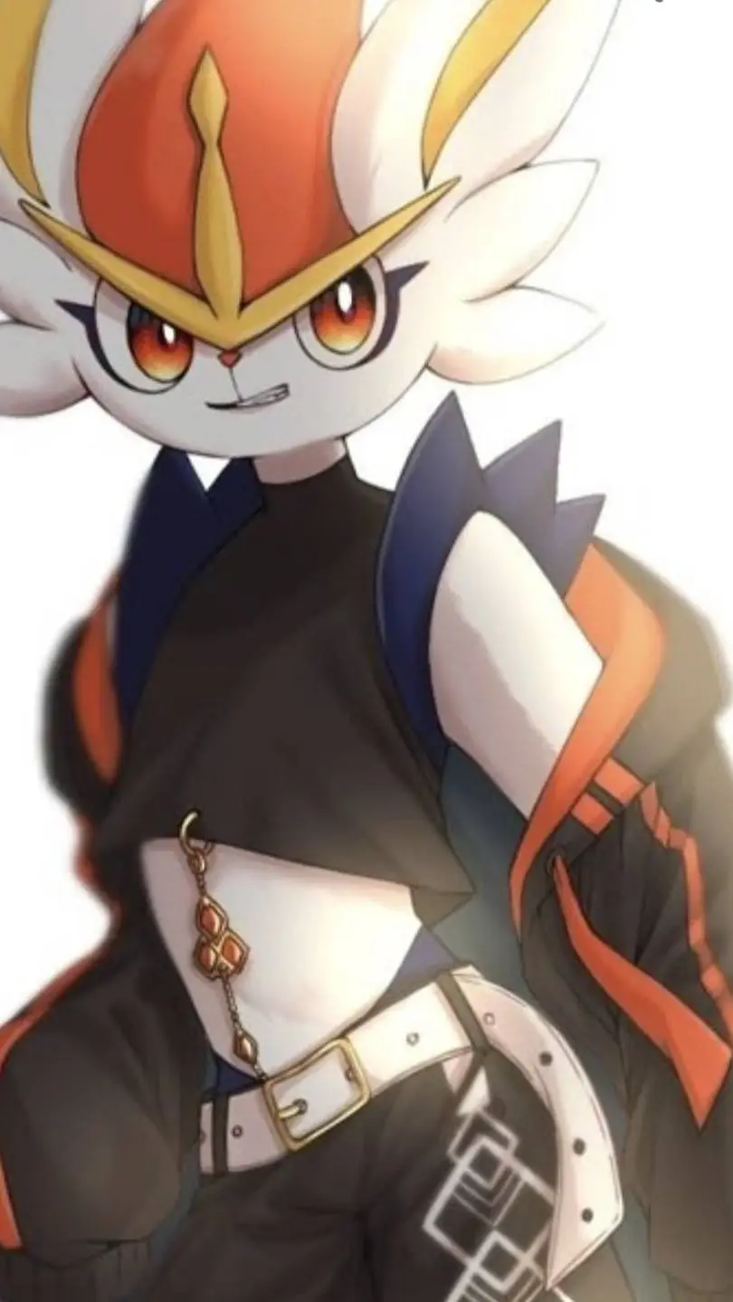 ai character: Cinderace background