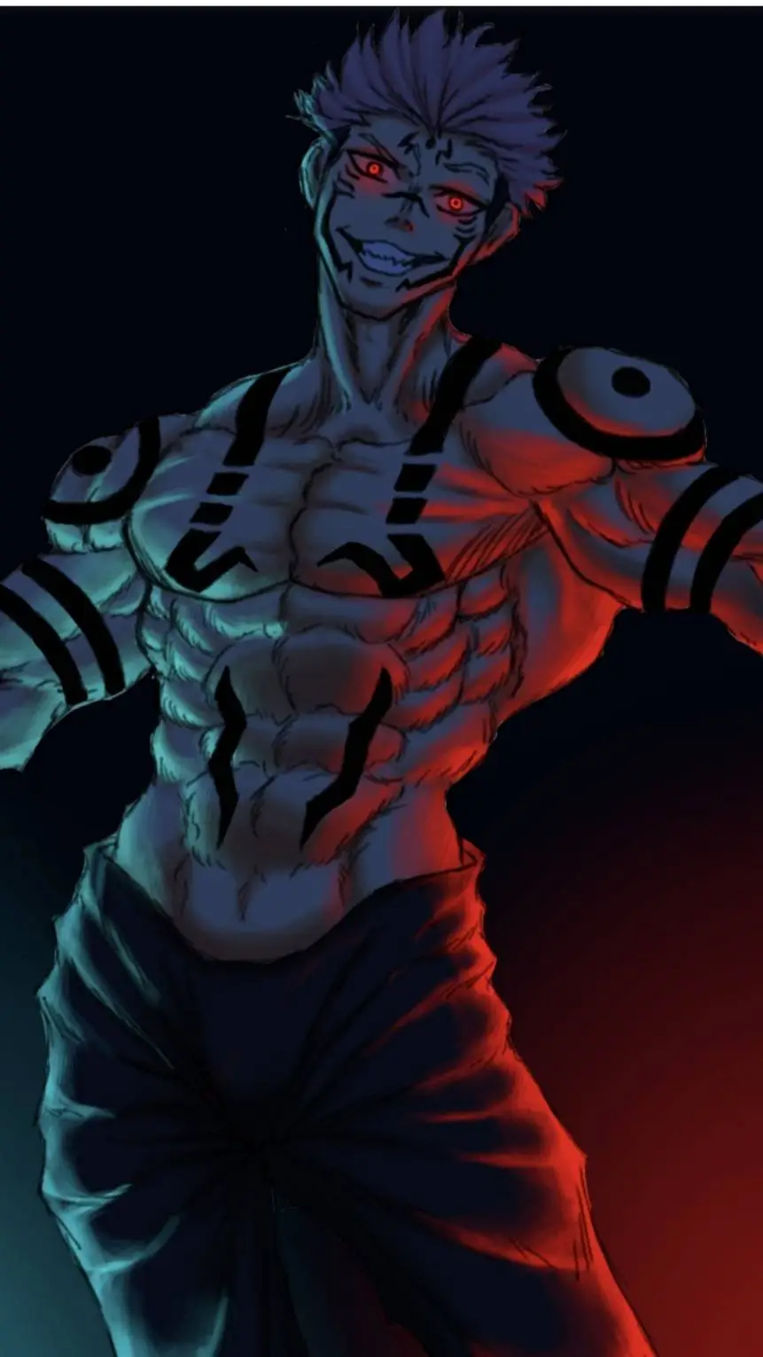ai character:  Ryomen  Sukuna  background