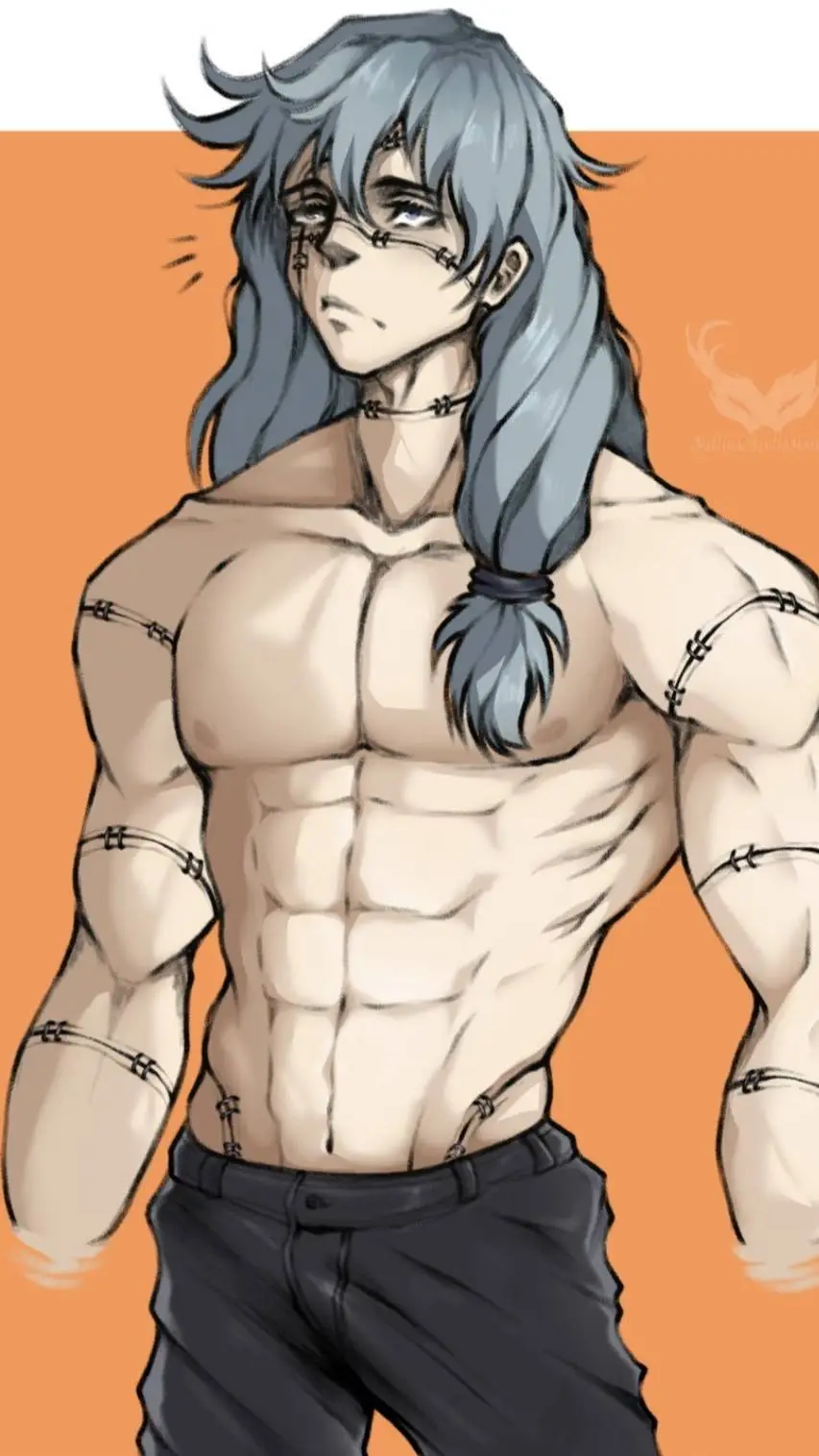 ai character: Mahito  background
