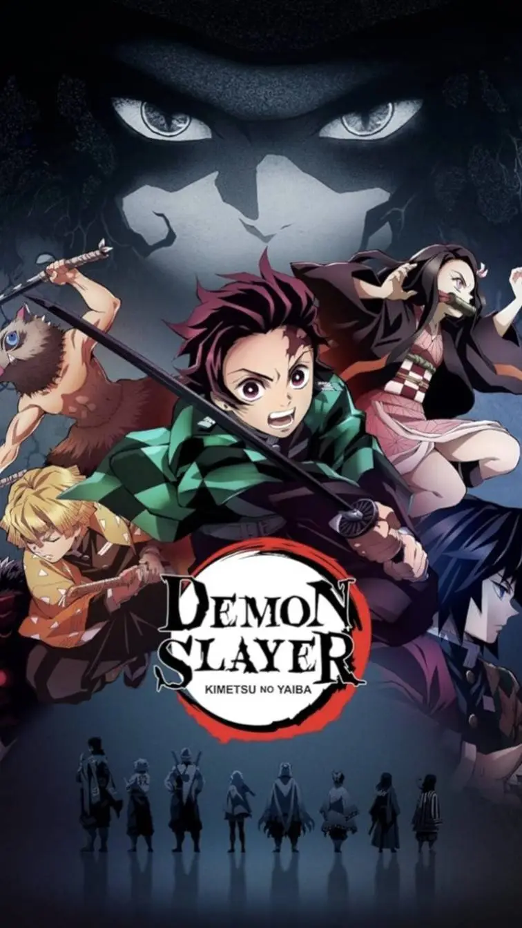 ai character: Demon slayer sus background