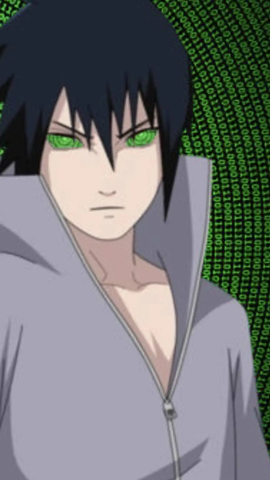 ai character: Sasuke background