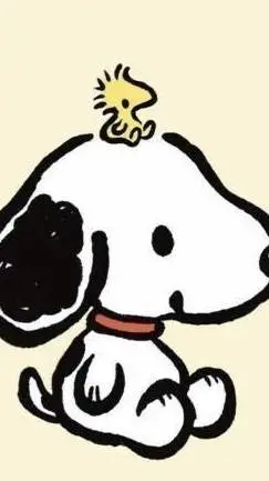 ai character: snoppy  background