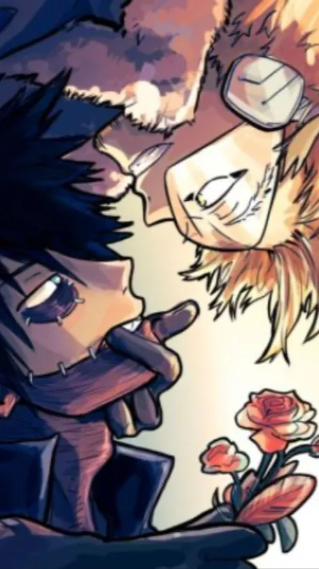 ai character: Dabi x Hawks child background